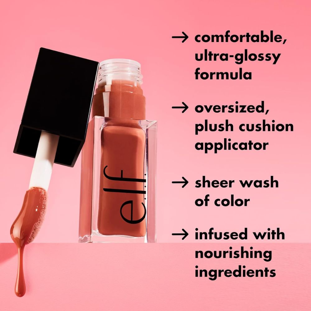 Elf Glow Reviver Lip Oil Color Crystal Clear 7.6 ml