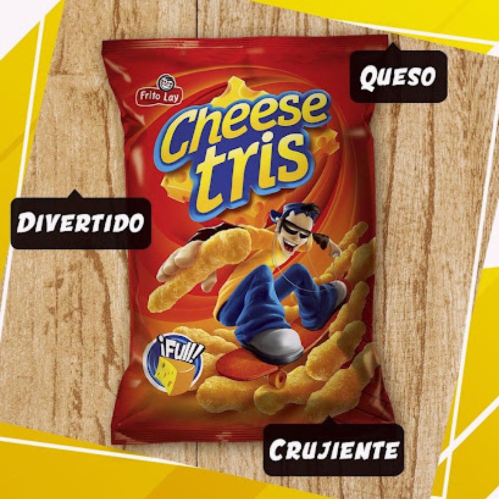 Cheese Tris Grande De Maiz Con Queso 150g
