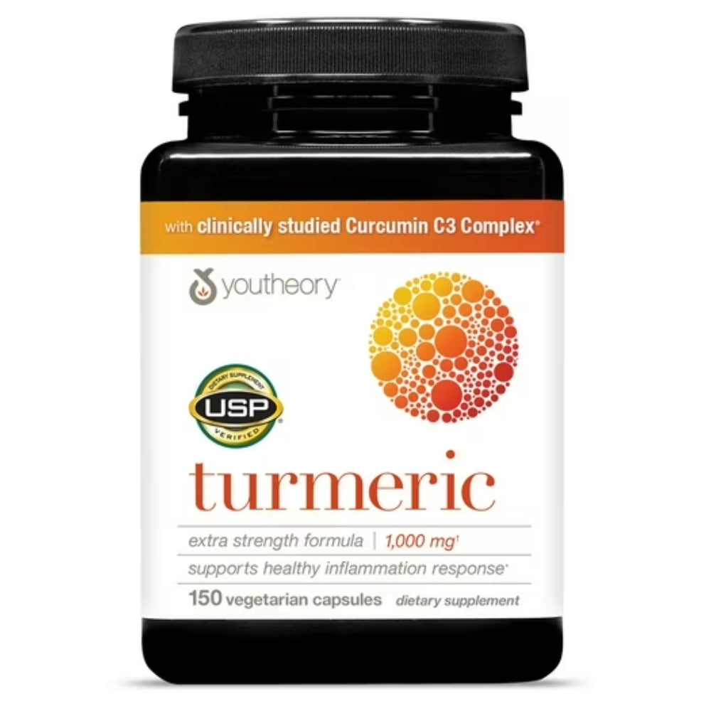 Youtheory Turmeric 150 vegetarian capsules