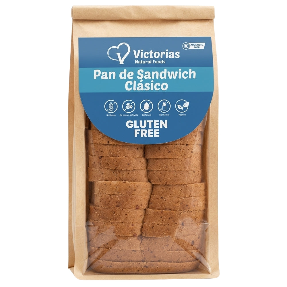 Victoria's Natural Food Pan De Sandwich Sin Huevo 720 gr