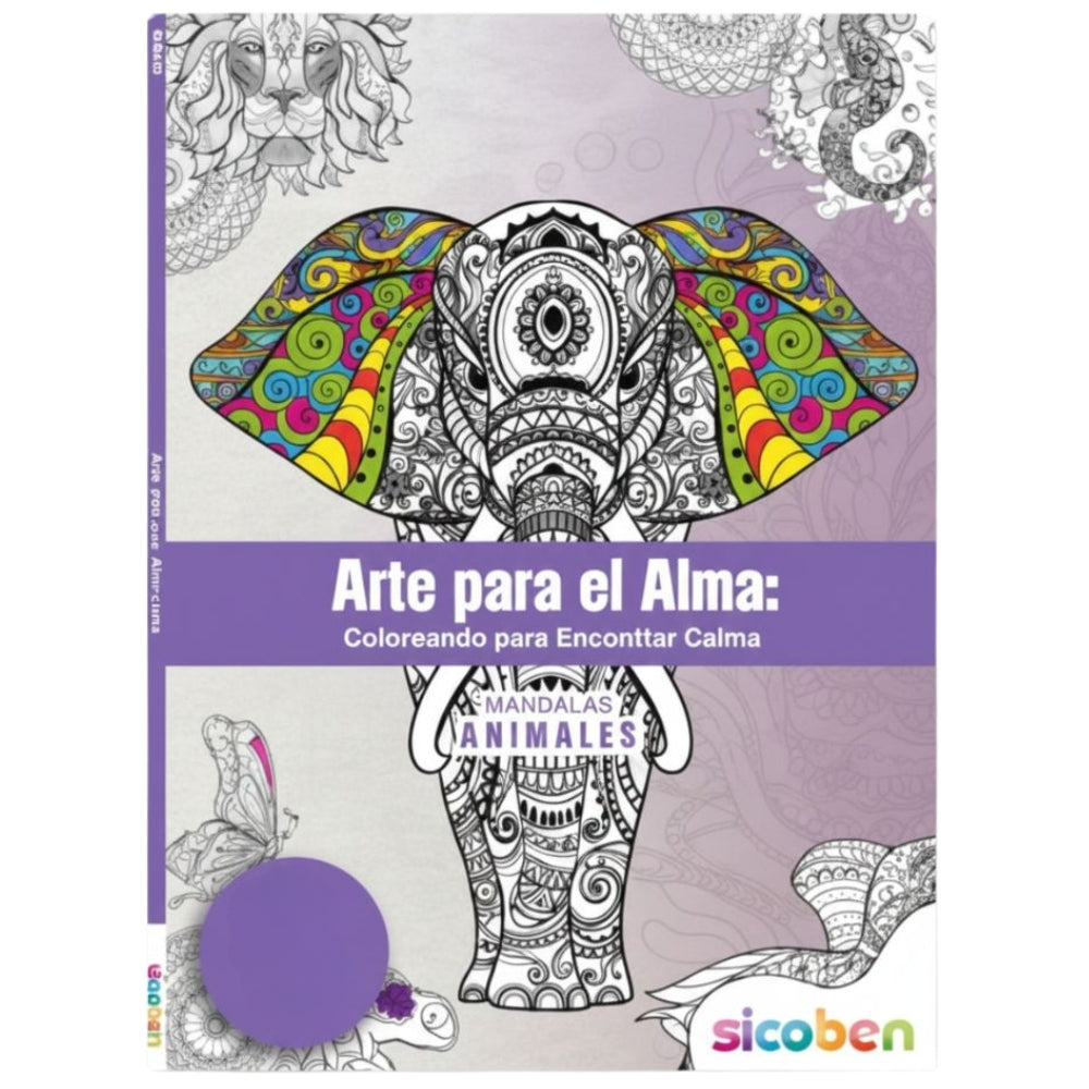 Arte Para El Alma Mandalas De Animales 24pag