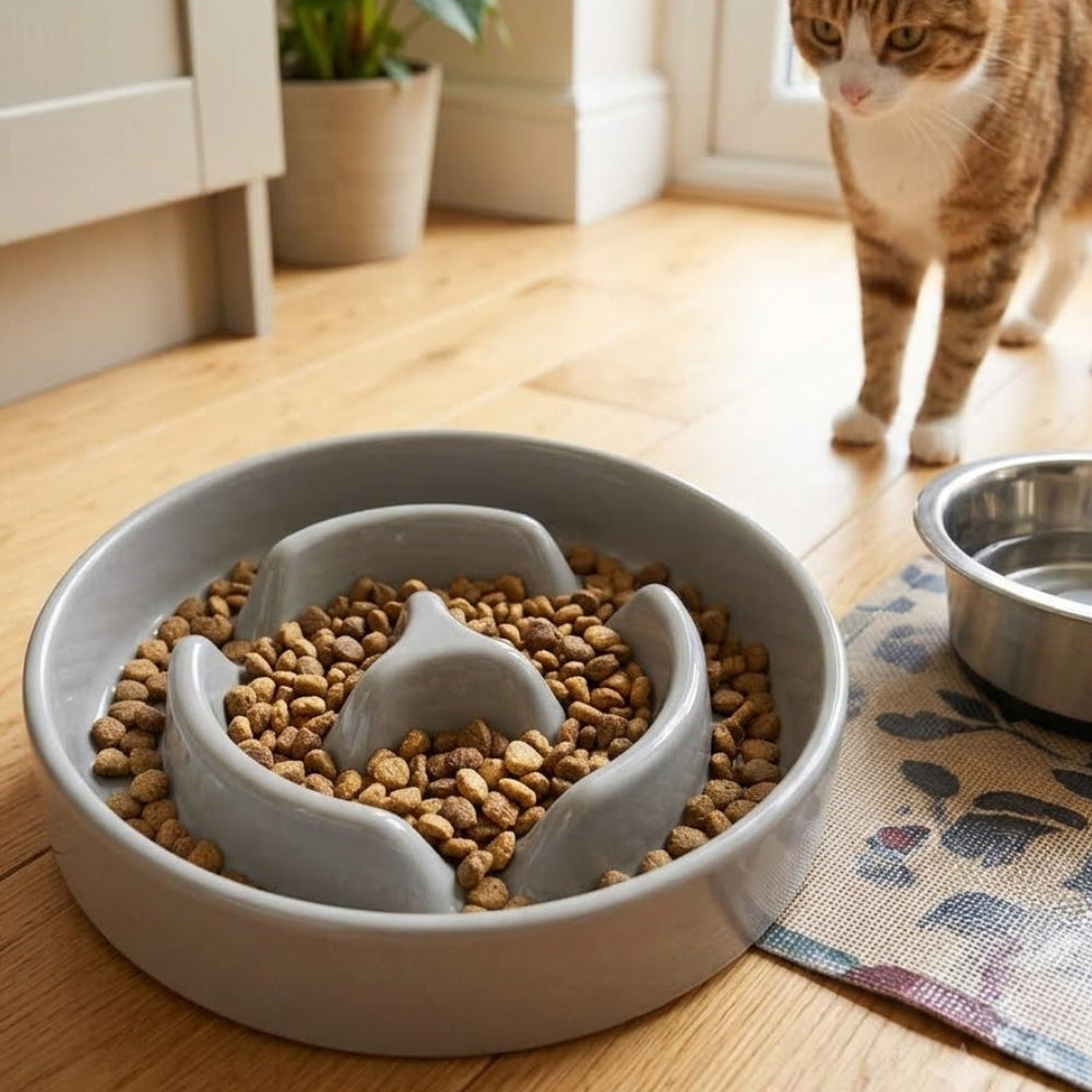 Brezza Pet Plato para Mascotas para Comer Lento 375ml