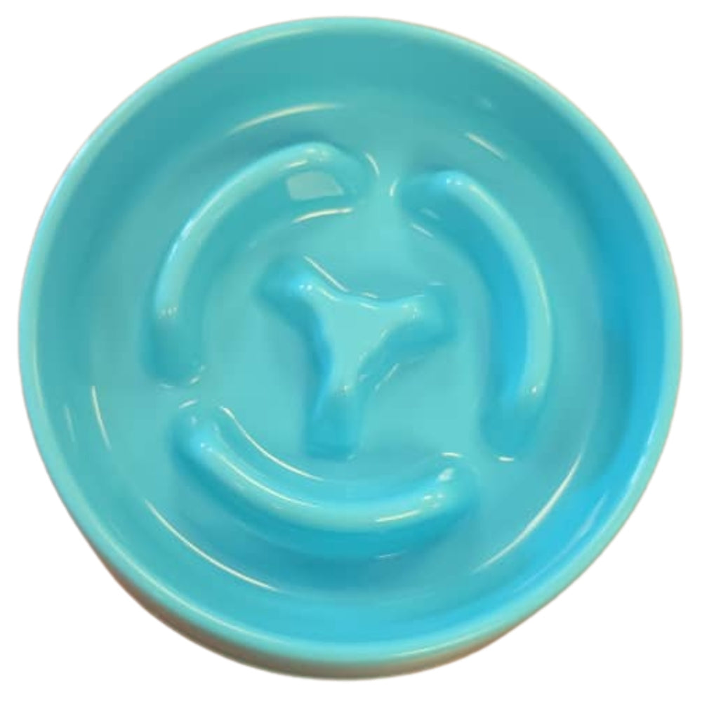 Brezza Pet Plato Tazon para Mascotas para Comer Lento 775ml