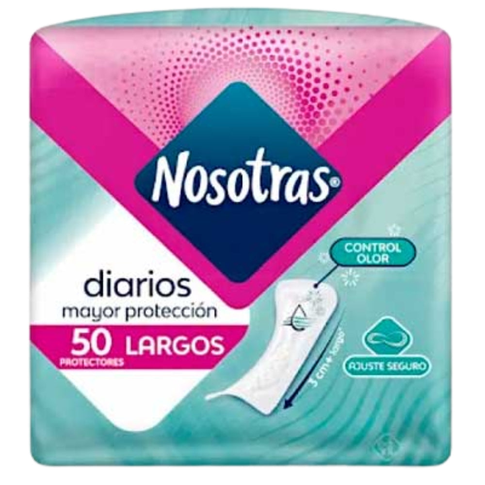 Nosotras Protector Diario Largo 50 Und