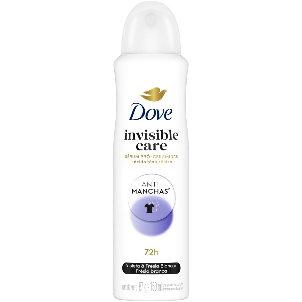 Desodorante Dove Spray Invisible Dry 150mL