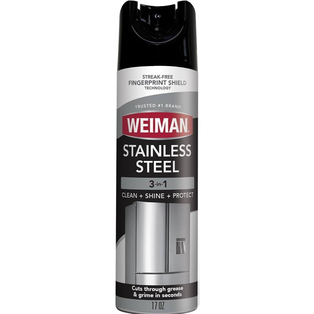 Limpiador de Acero Inoxidable Weiman Cleaner & Polish 482gr