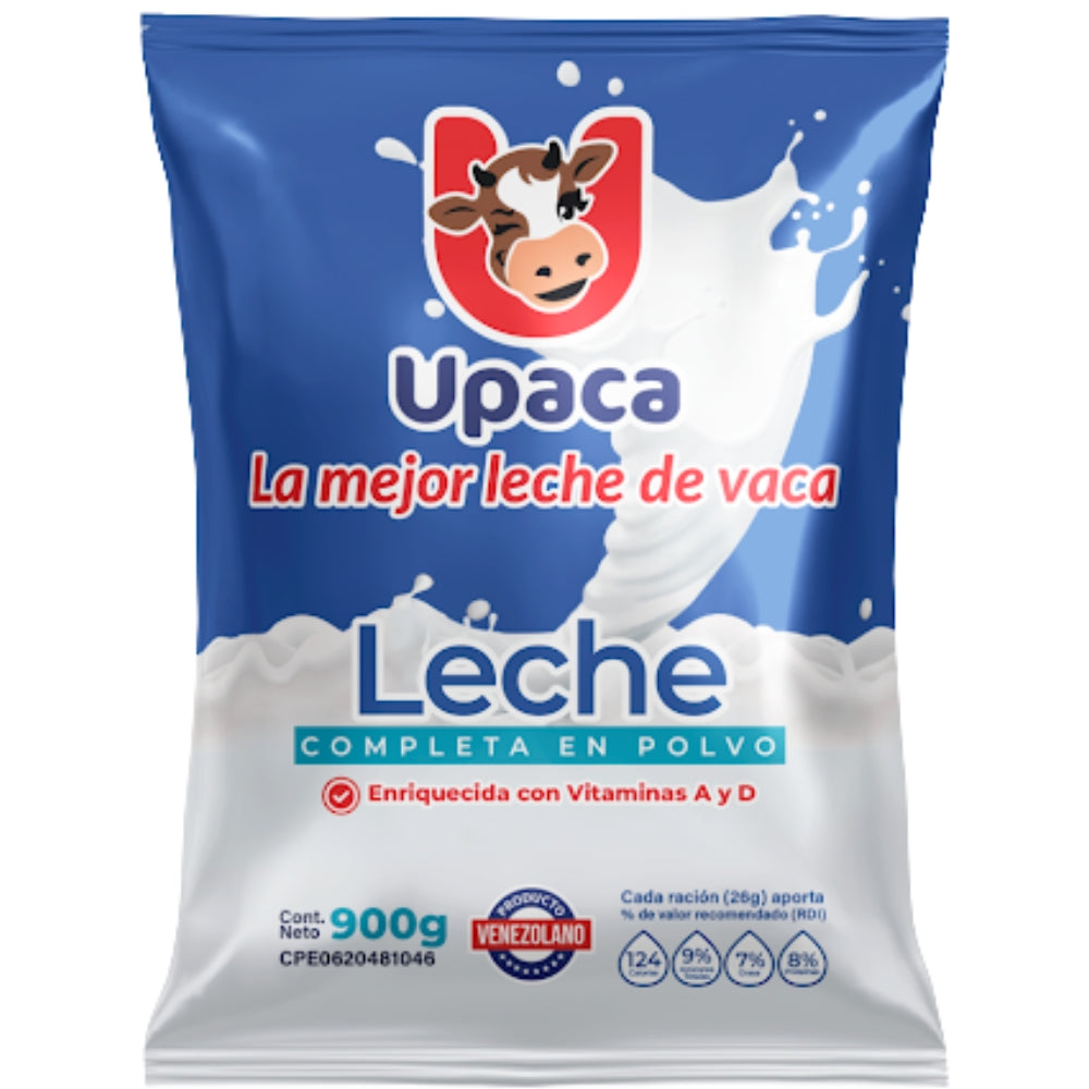 Upaca Leche Completa en Polvo 900gr