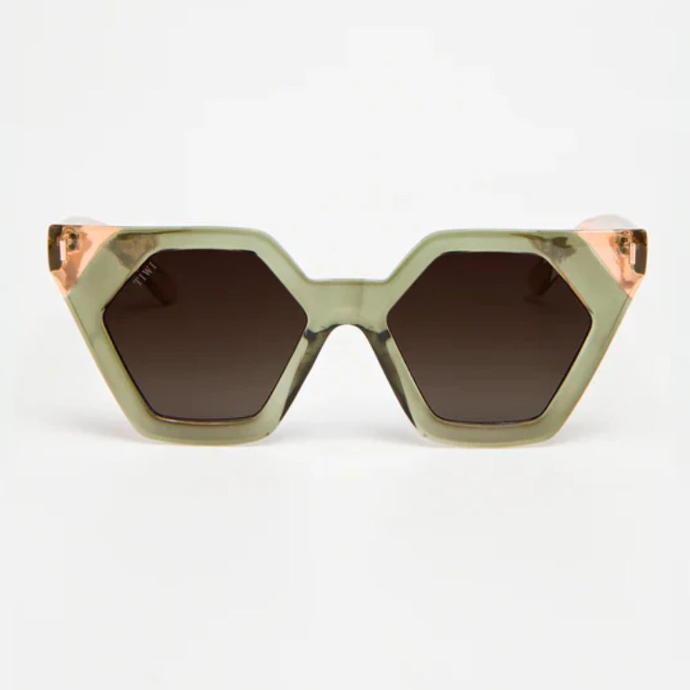 Tiwi Hexagon 600 Bicolor Shiny Green / Pink