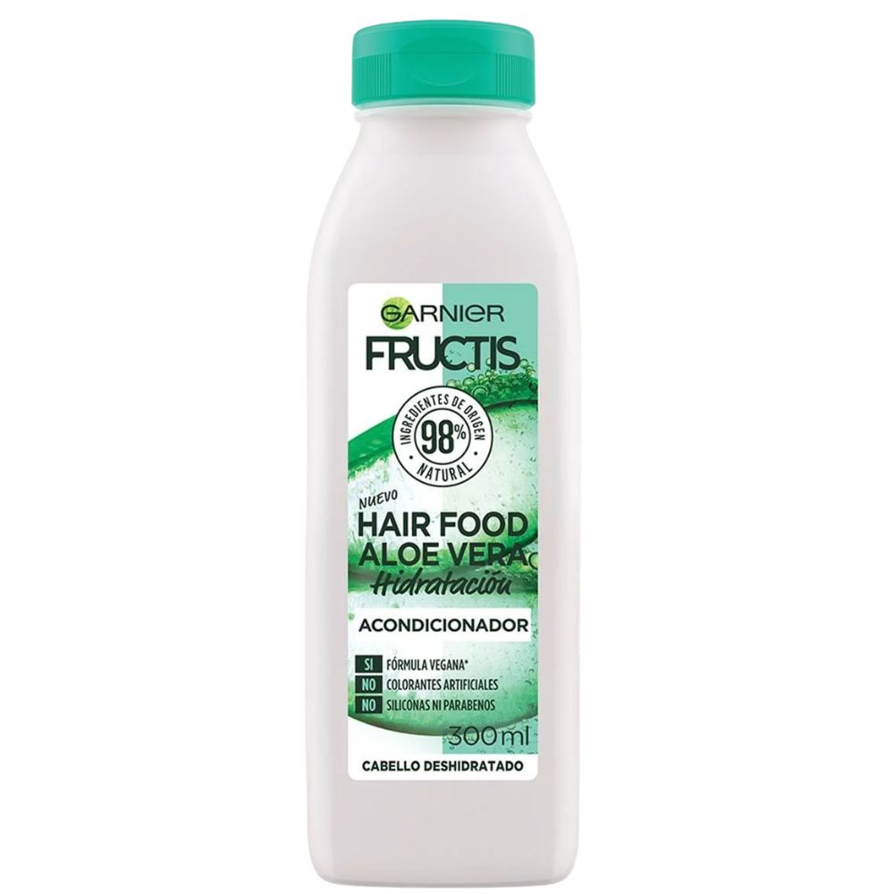 Acondicionador Garnier Fructis Hydrating Treat Aloe Extract Vegan 300 ml