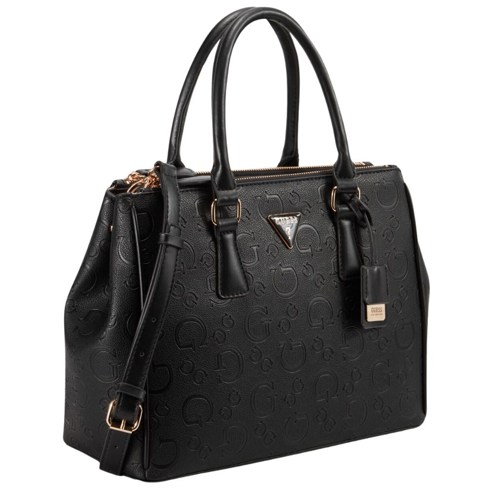 Guess Crossbody Factory Satchel Black