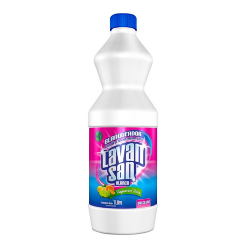 Lavansan Blanqueador Ropa Más Blanca 1L