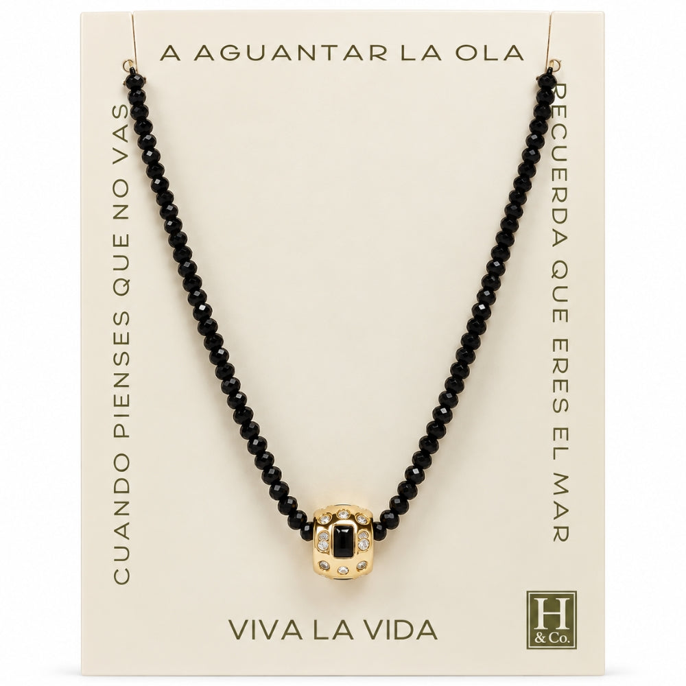 H&Co Collar Para Damas Kairos Black