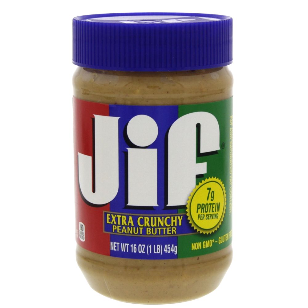Mantequilla de Mani Jif Crunchy Creamy 454 gr