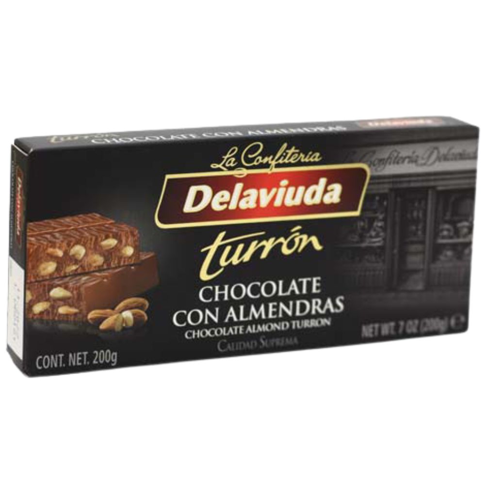 Delaviuda Turron Chocolate con Almendra 200gr