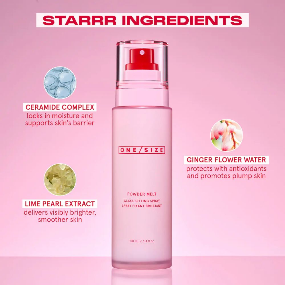 One Size Powder Melt Glass Setting Spray 100ml