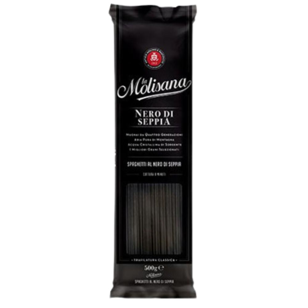 Pasta La Molisana Spaghetti Al Nero Di Seppia N615 De Semola 500gr