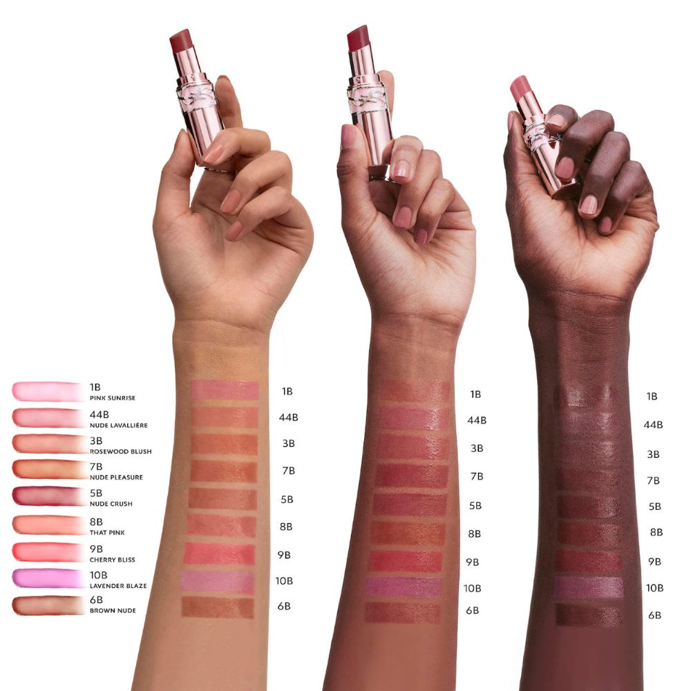 Yves Saint Laurent Labial Candy Glow Lipstick 44B Nude Levallere