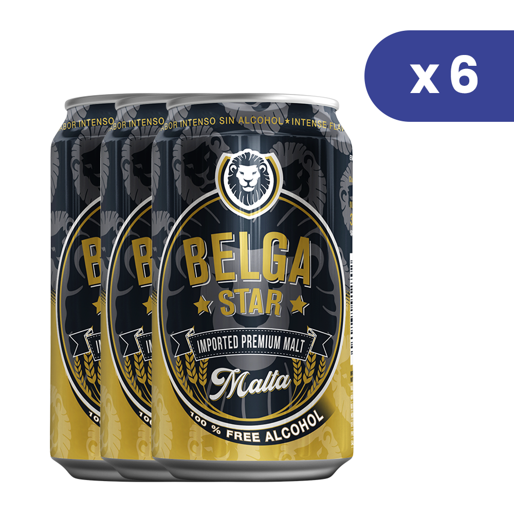 Belga Malta 330ml 6 Und