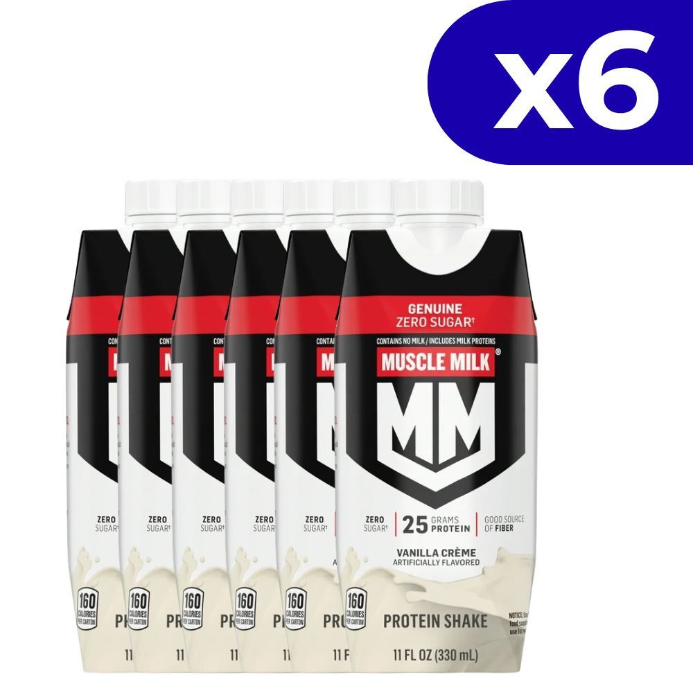 Proteina Muscle Milk 6 Und Protein Shake Vanilla Creme 330ml c/u