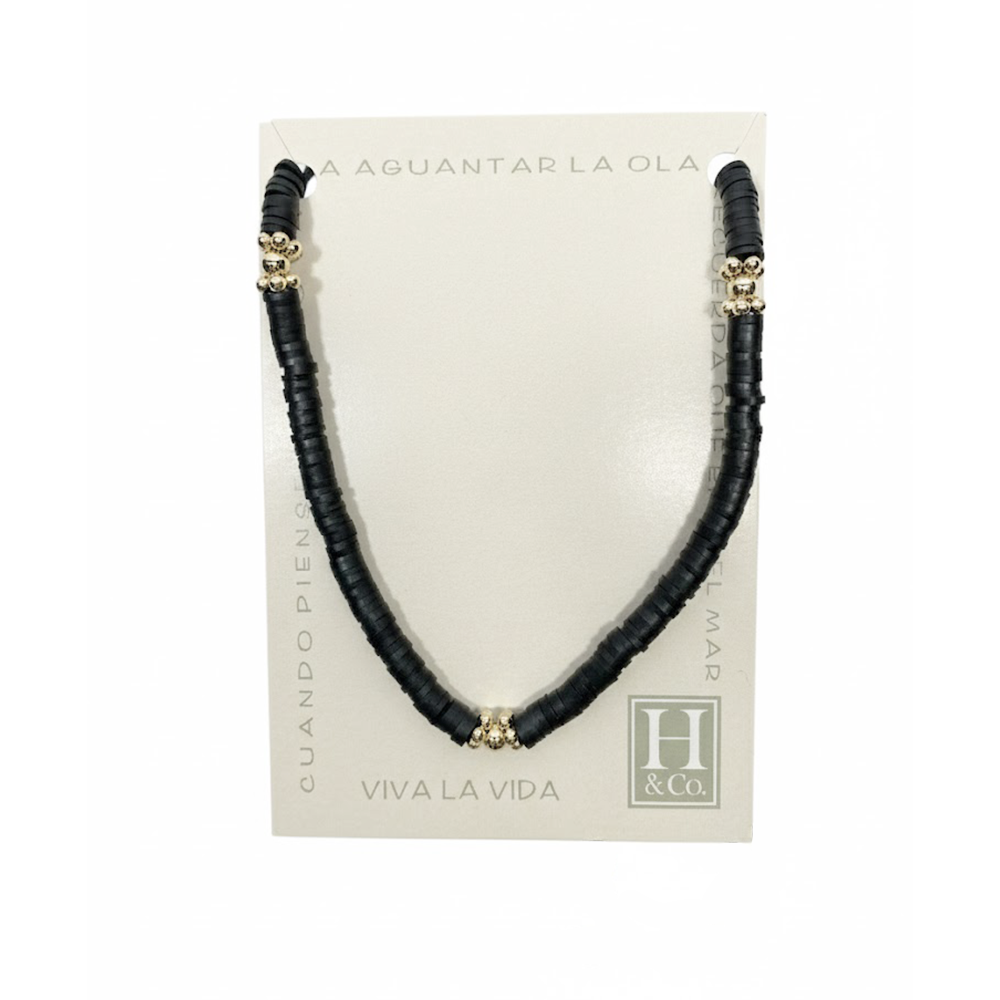H&Co Collar De Pukas Black