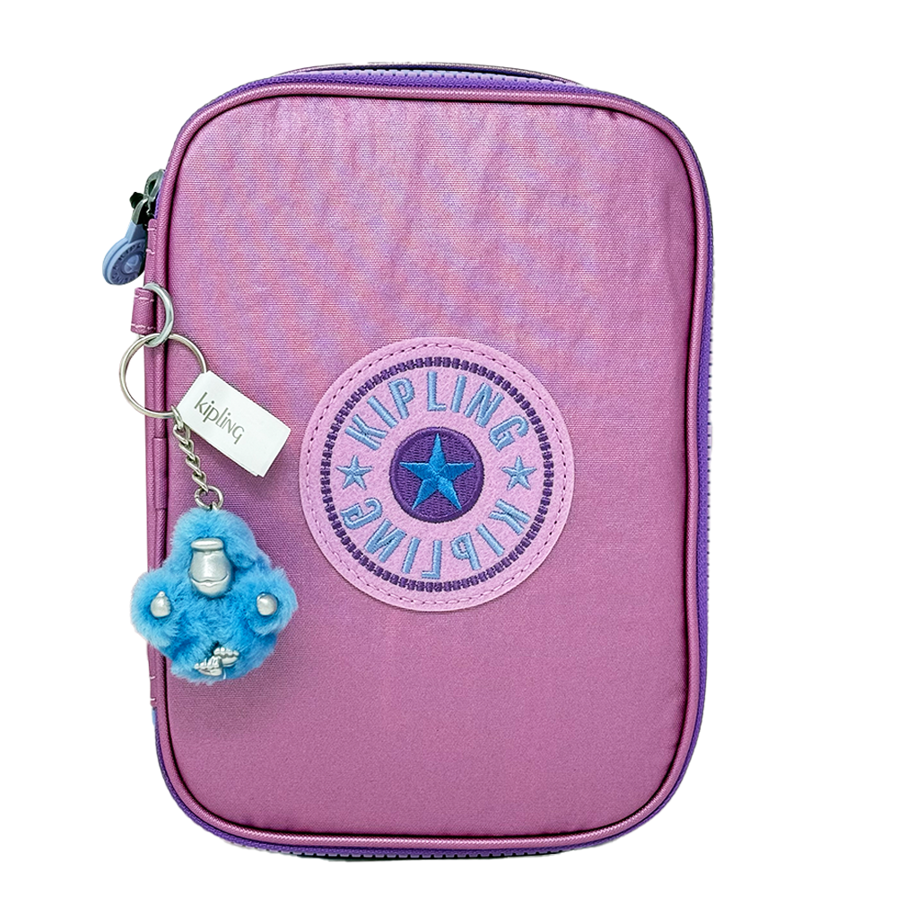 Kipling Cartuchera 100 pens Pop Sweet Hibisc Met