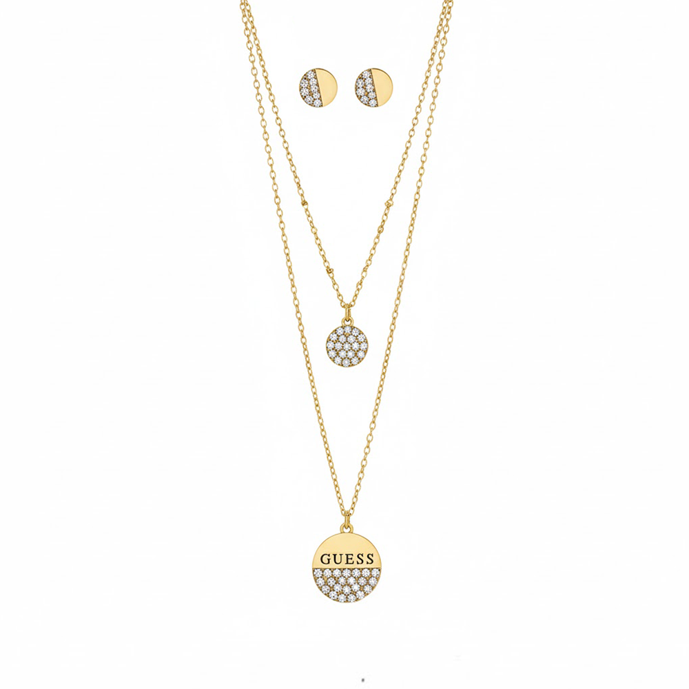 Guess Set De Collar y Zarcillos