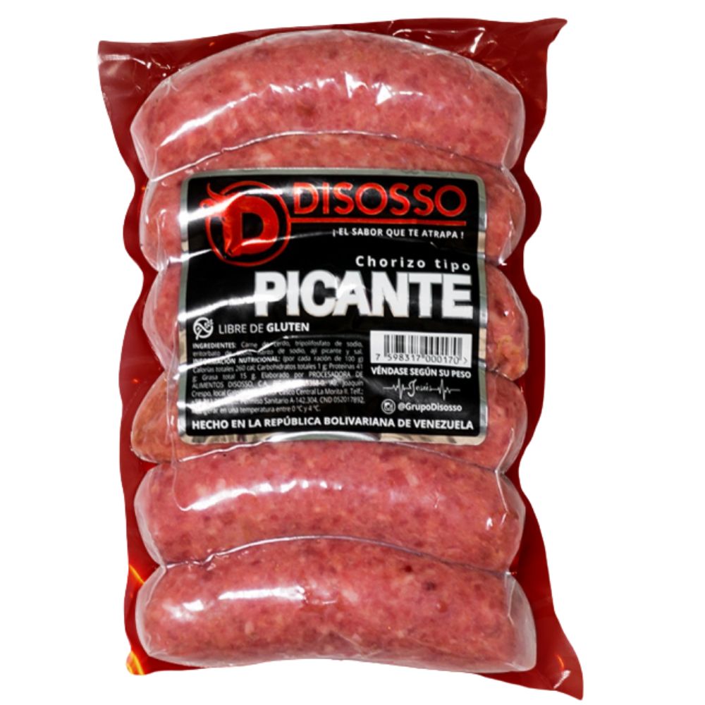 Chorizo Picante Premium Disosso 6 Und