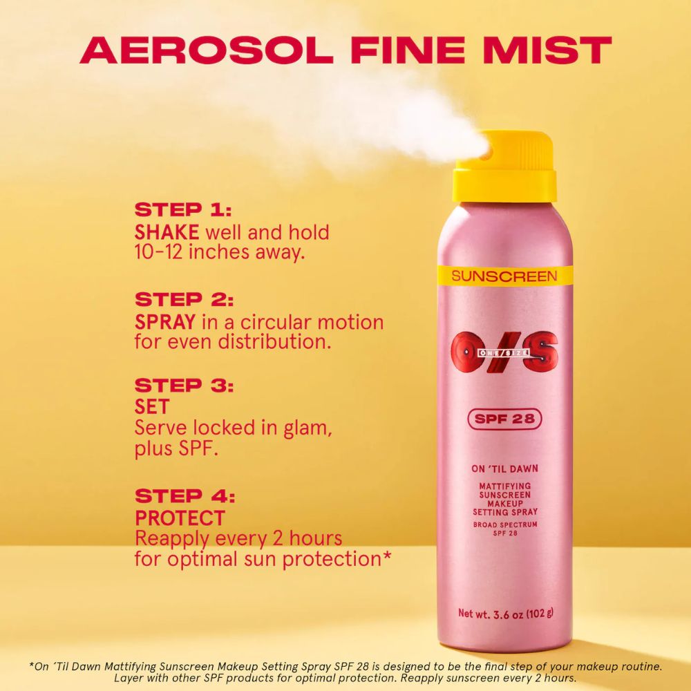 One Size Sunscreen SPF28 On Till Dawn 30gr