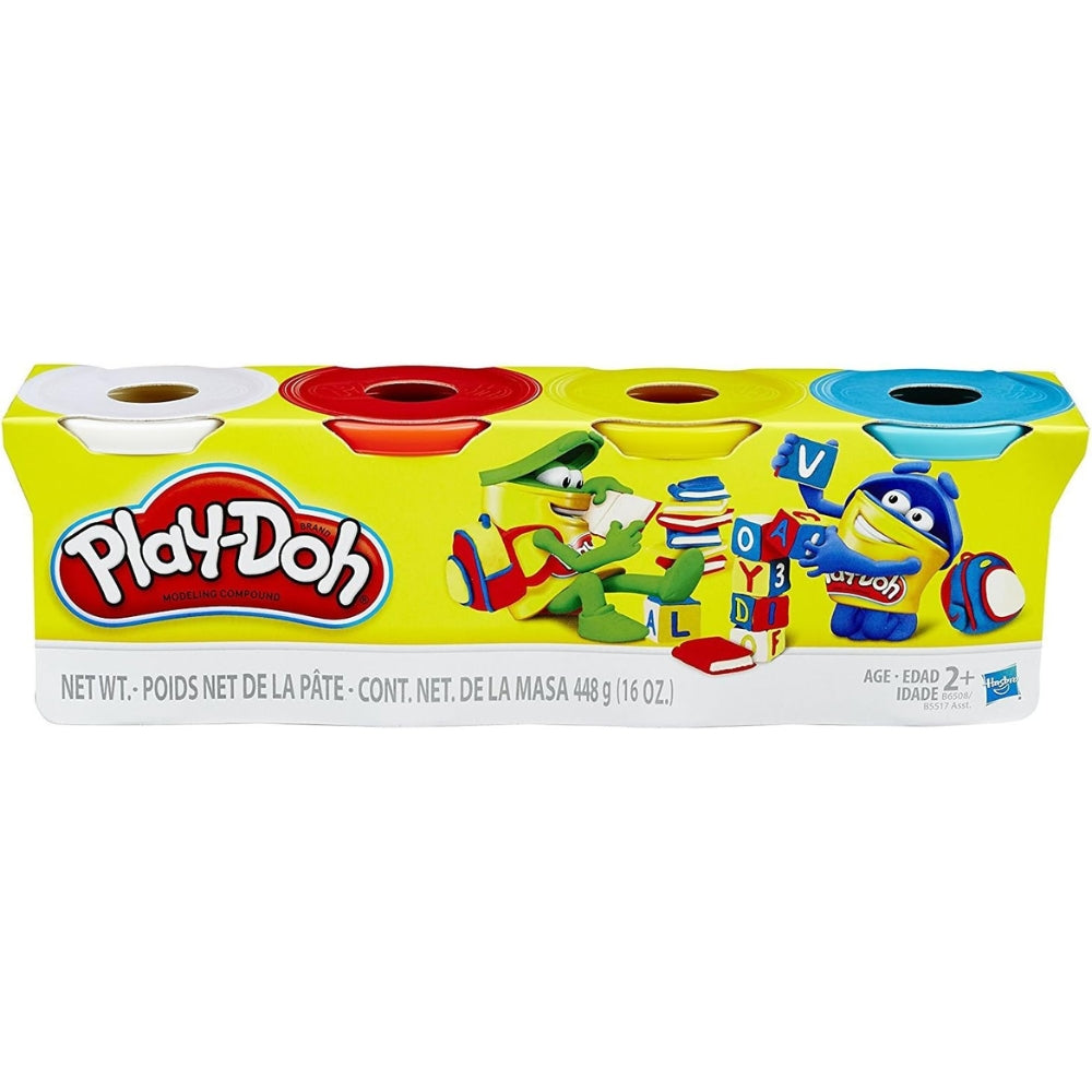 Hasbro Play-Doh Masa Moldeable 4und 448gr