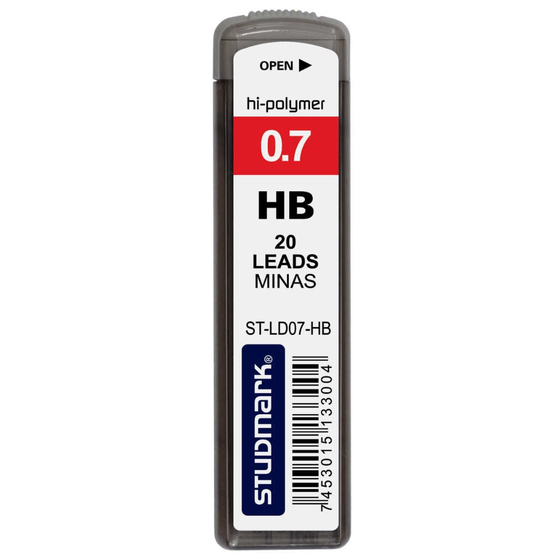 Studmark Minas De Repuestos 0.7mm HB 1 Und x 20 Minas