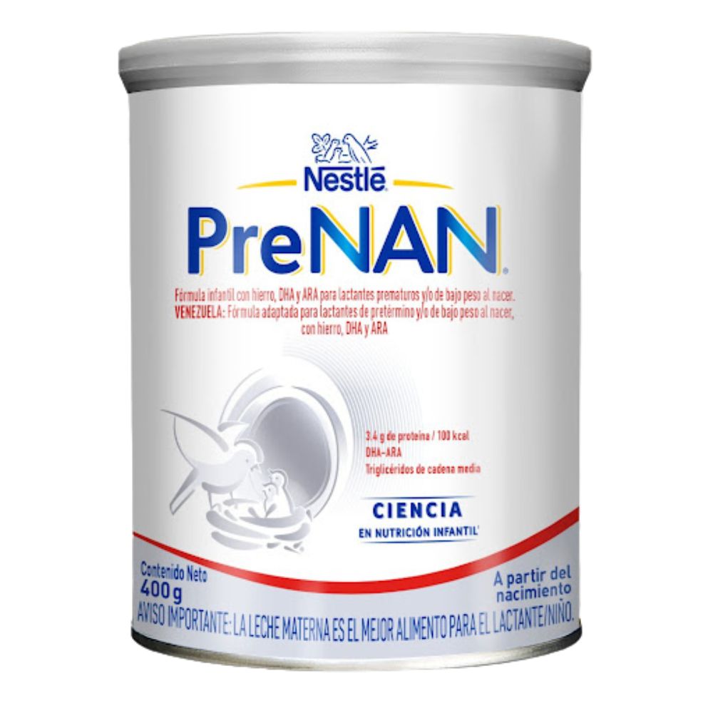 NAN Formula Infantil para Niños Prematuros 400gr