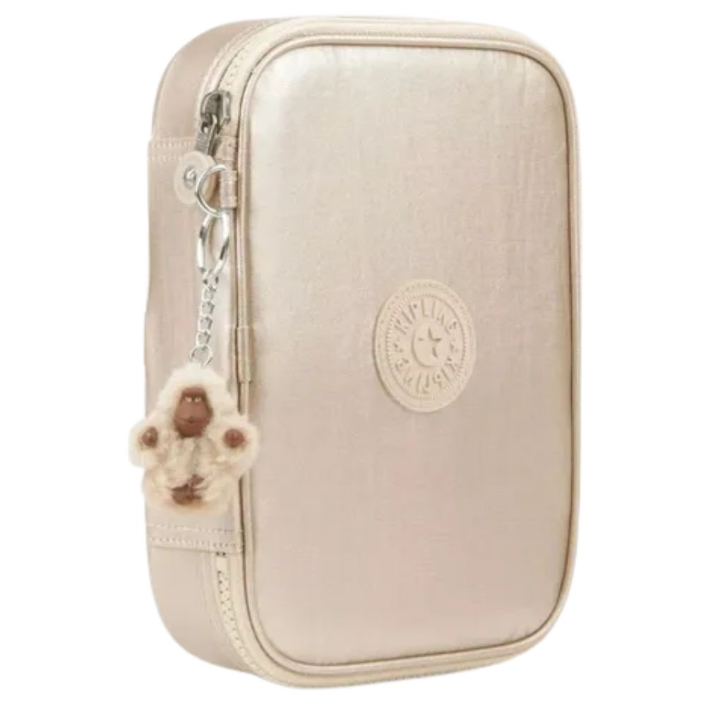 Kipling Cartuchera 100 Pens Starry Gold Metallic