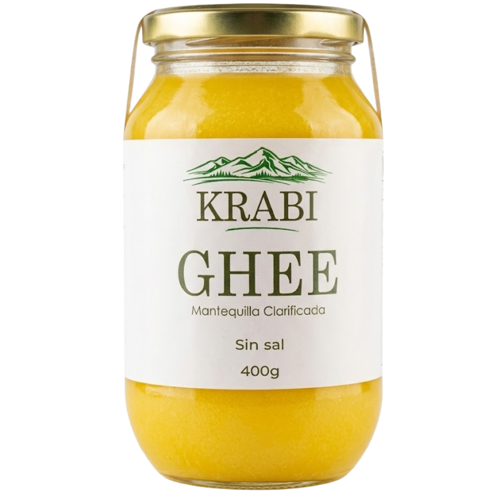Ghee Mantequilla Clarificada Sin Sal Krabi 400gr