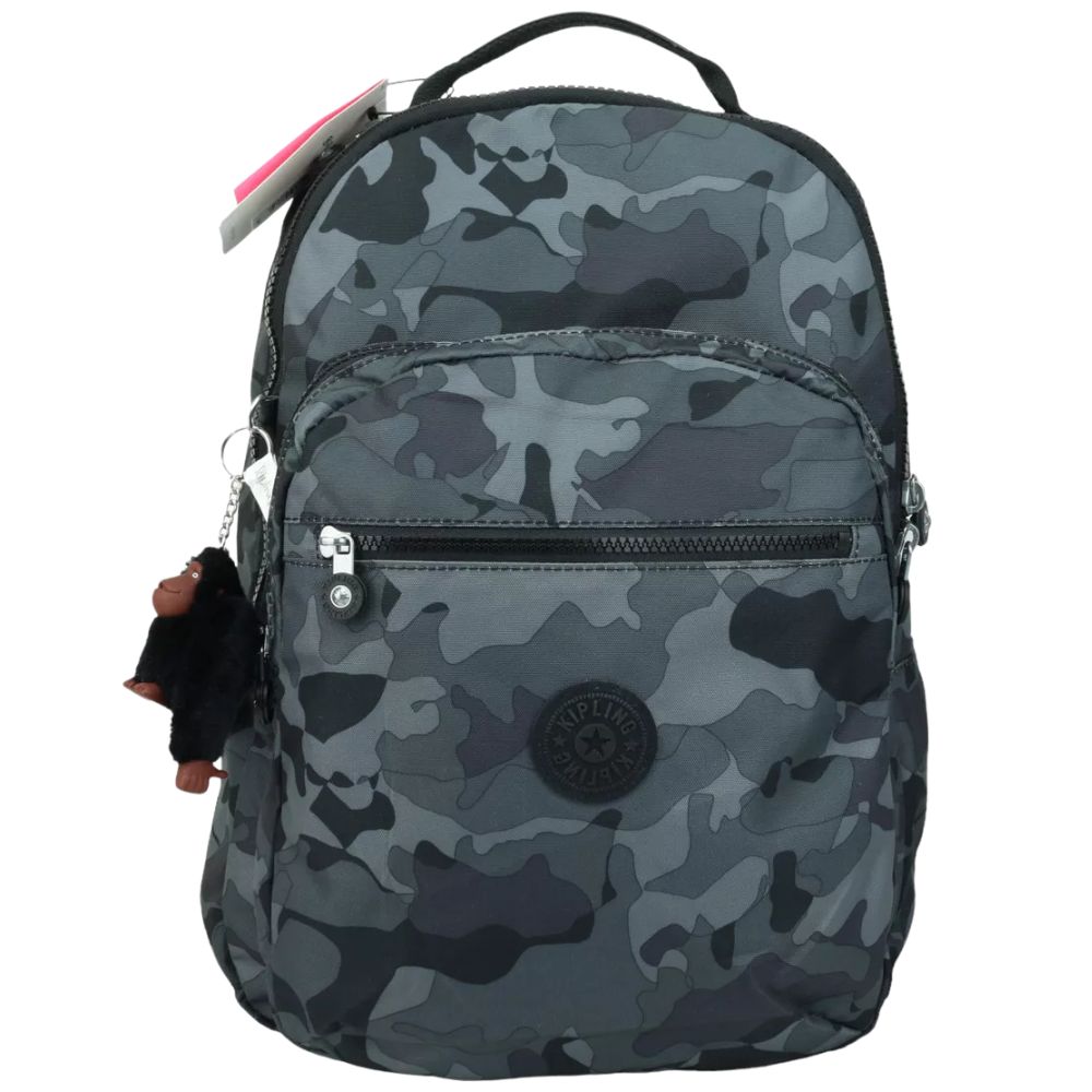 Kipling Bulto Camo Fog Seoul PRT Backpack