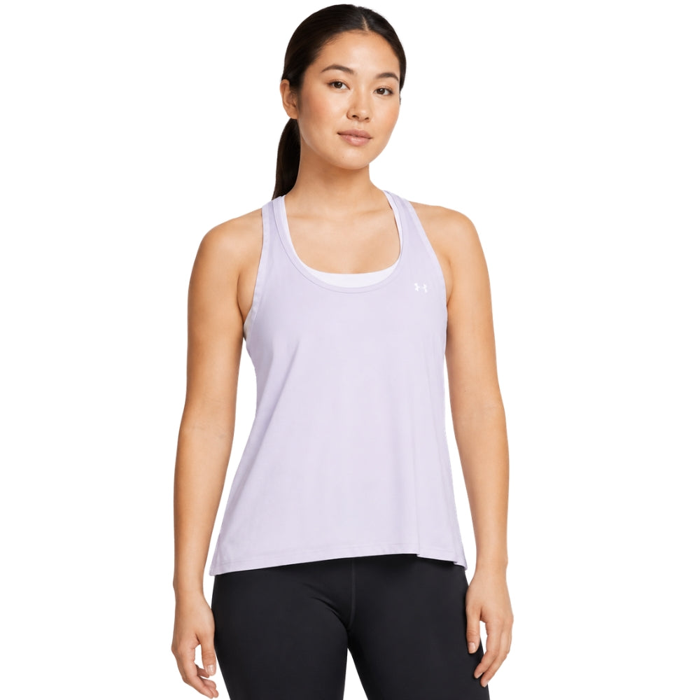 Under Armour Tank Top Deportivo Knockout Para Damas Color Lila