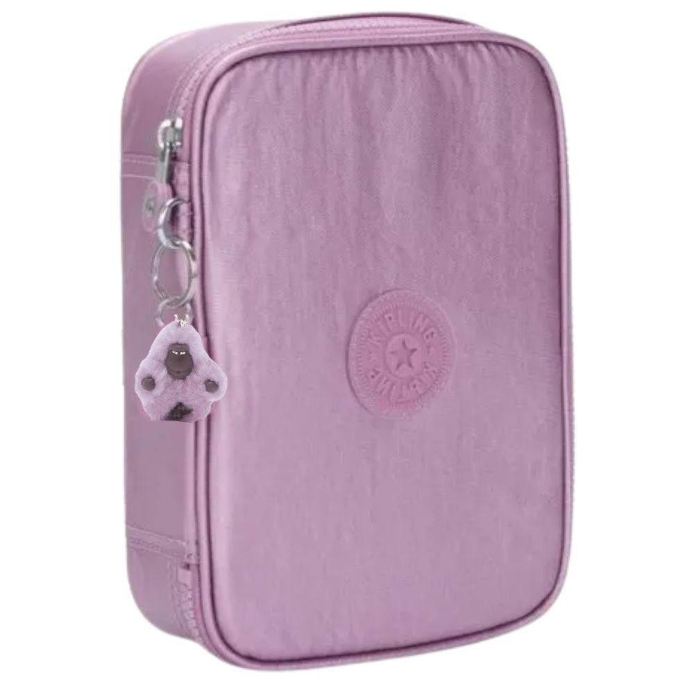 Kipling Cartuchera 100 Pens Berry Glow Met