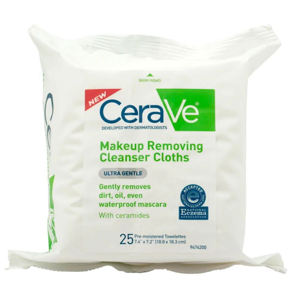 CeraVe Makeup Removing Cleanser Cloths Ultra Gentle 25 Und