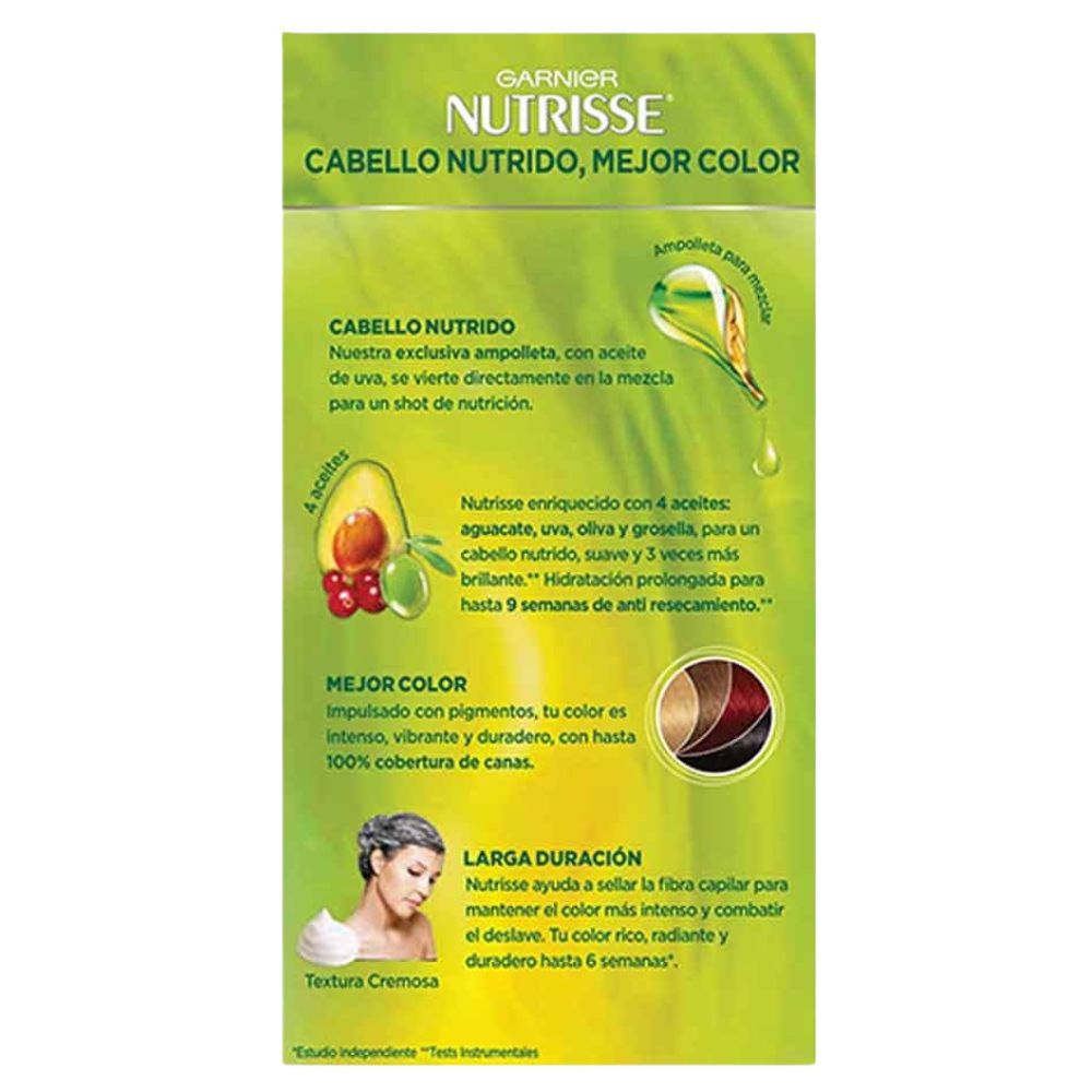 Tinte Nutrisse 71 Vainilla - Rubio Cenizo
