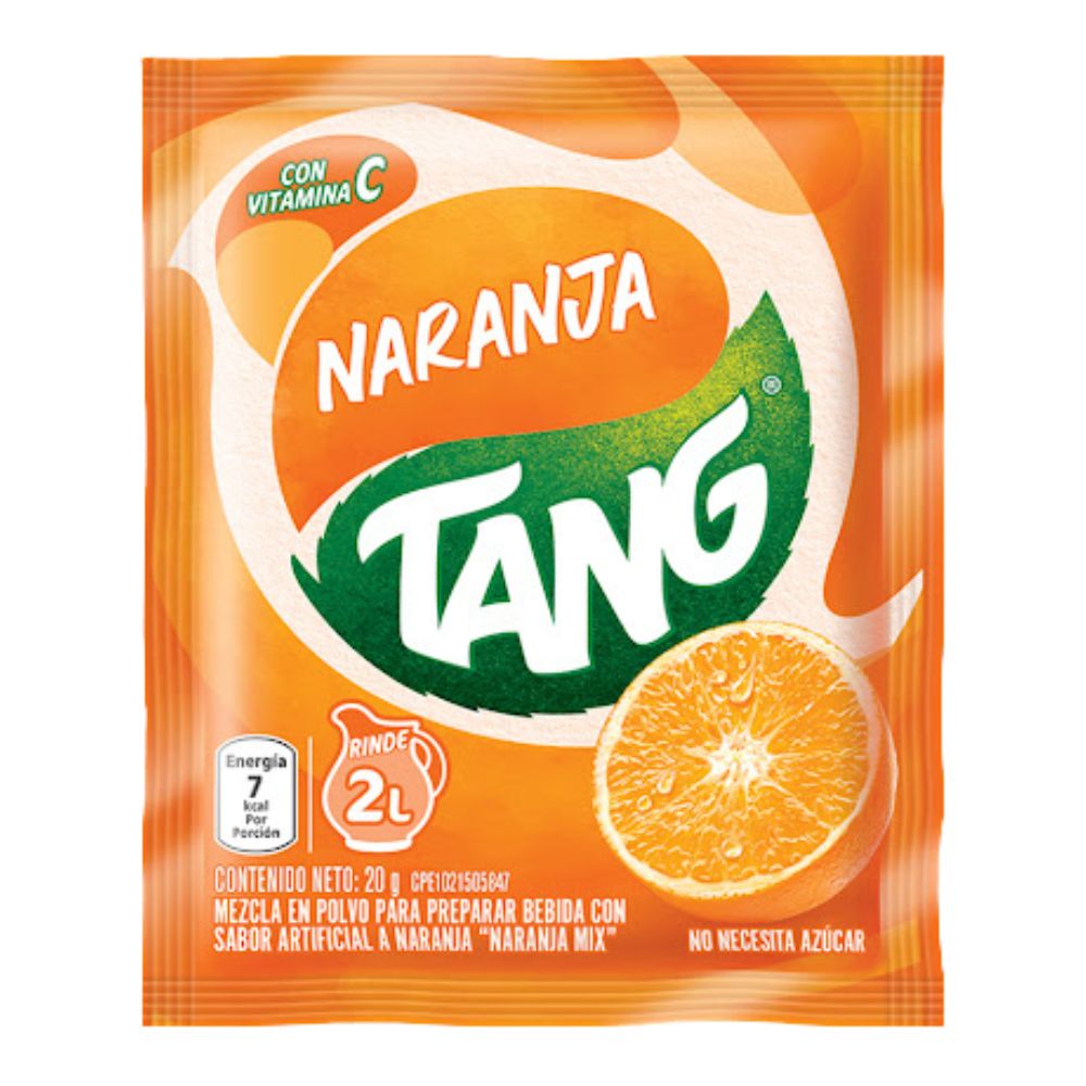 Tang Bebida En Polvo Naranja 20gr
