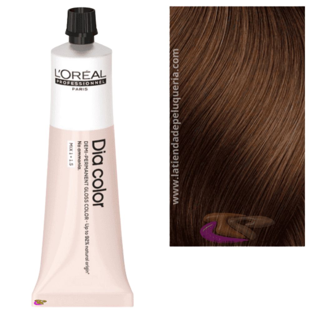 Tinte Para El Cabello L'Oreal Dia Color N.7.13 Sin Amoniaco 60ml