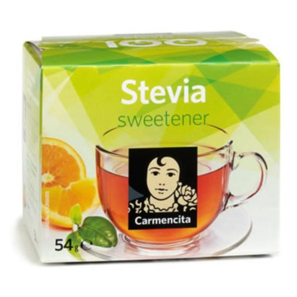 Carmencita Edulcorante Stevia Estuche 54 Sobres 54gr