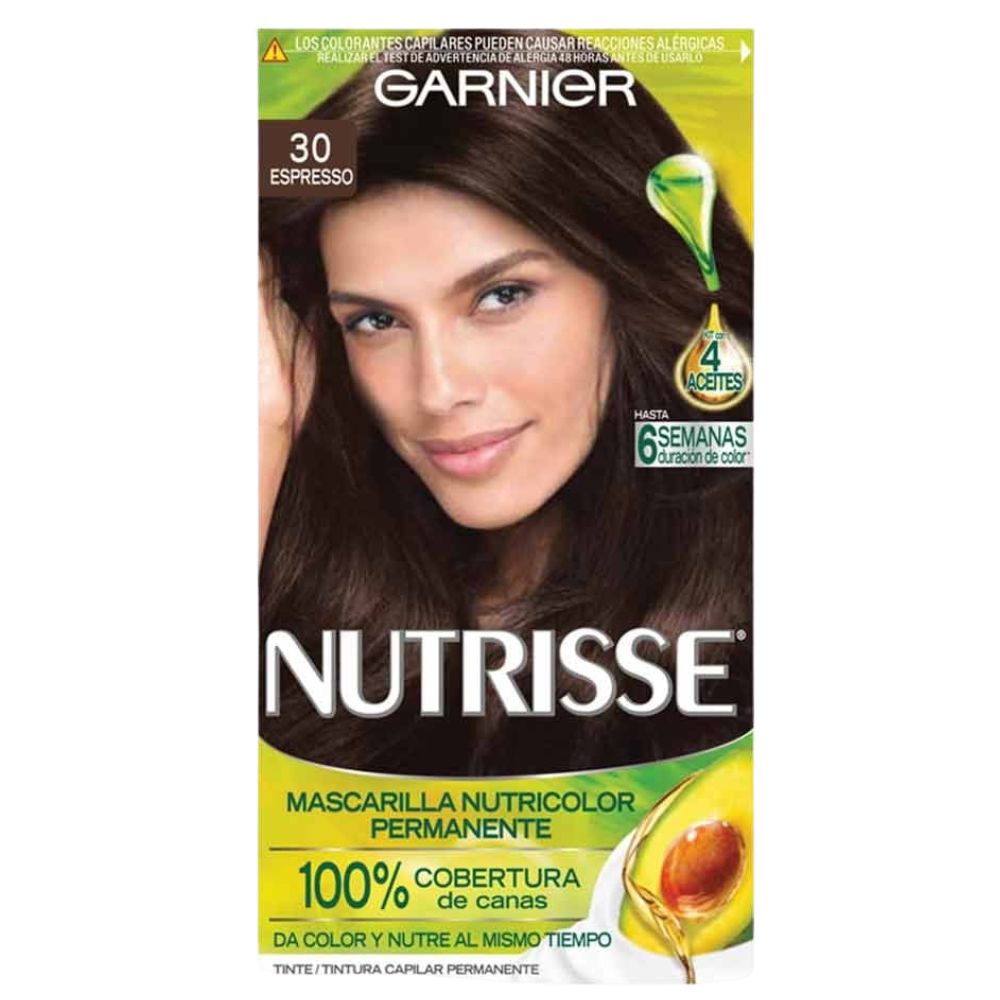 Tinte Nutrisse 30 Espresso - Castaño Oscuro