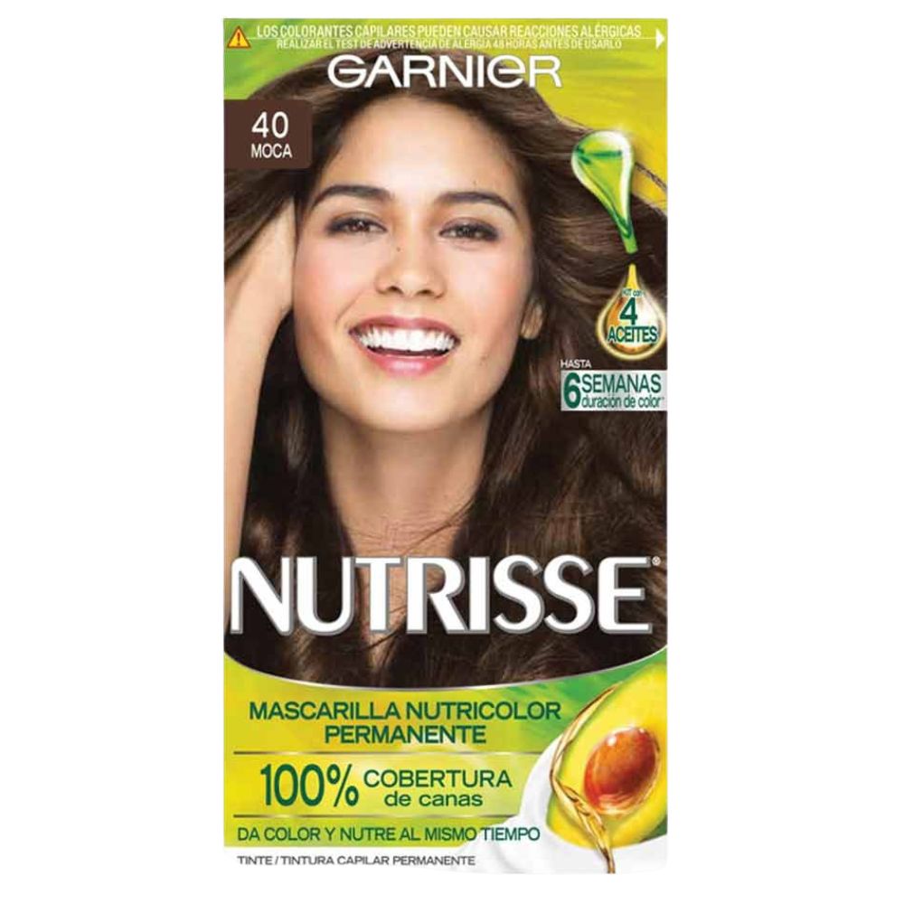 Tinte Nutrisse 40 Moca - Castaño