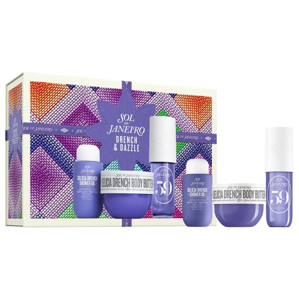 Sol de Janeiro Drench & Dazzle Delícia Drench™ Body Routine Gift Set