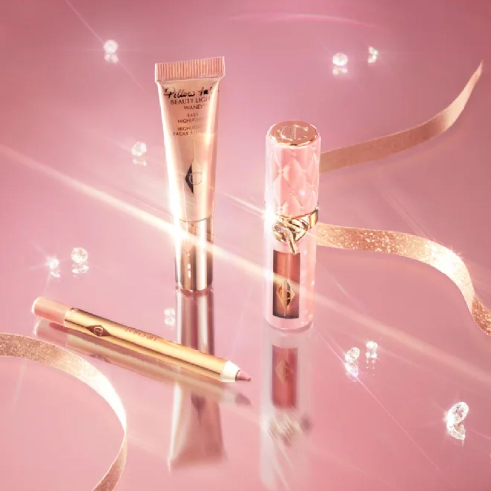 Charlotte Tilbury Pillow Talk Iconic Lip And Cheek Kit 3 Und