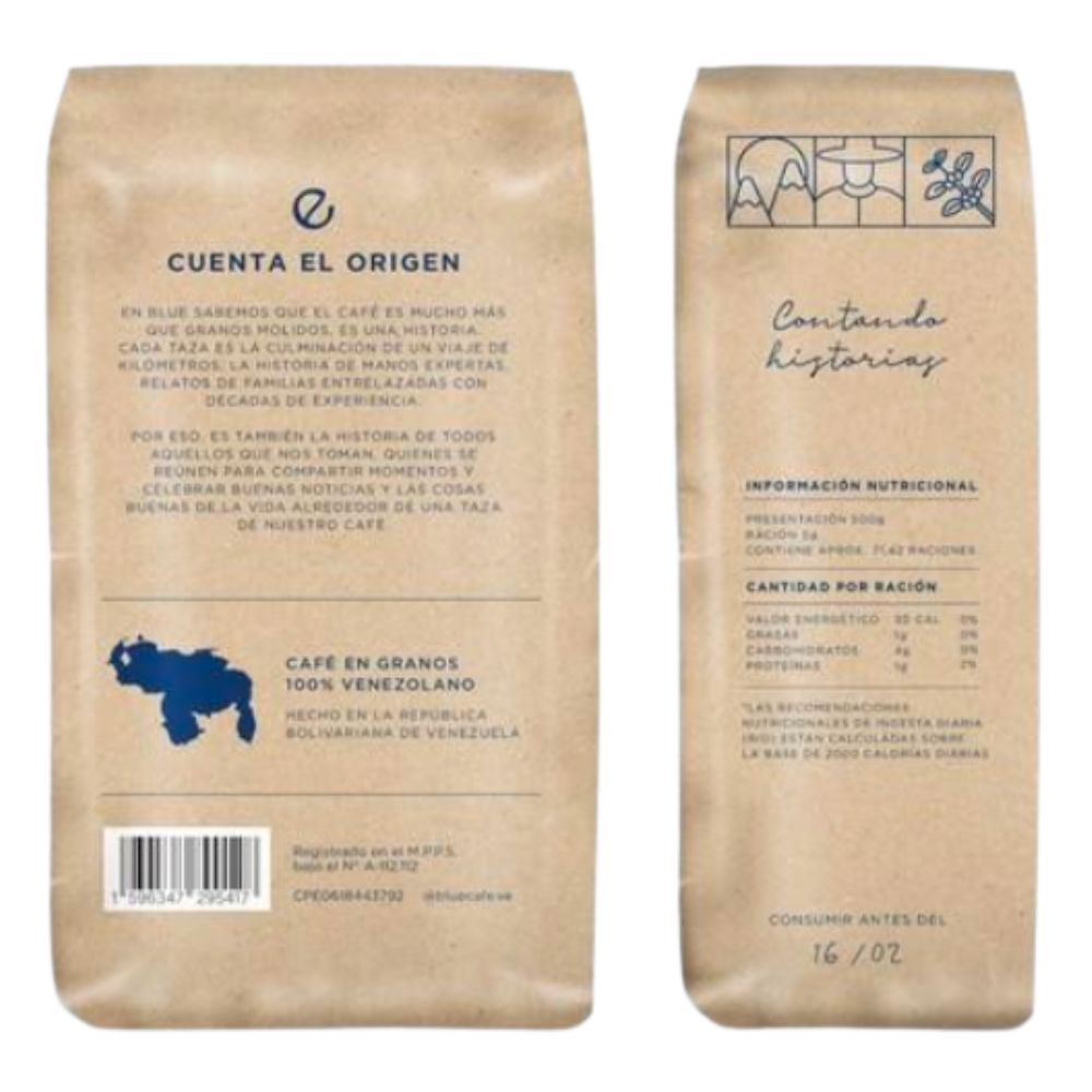 Blue Cafe Indigo 500gr