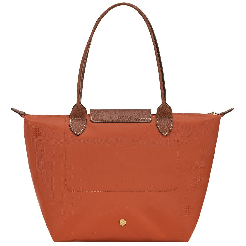 Longchamp Cartera Le Pliage Shoulder Bag Medium Color Brick