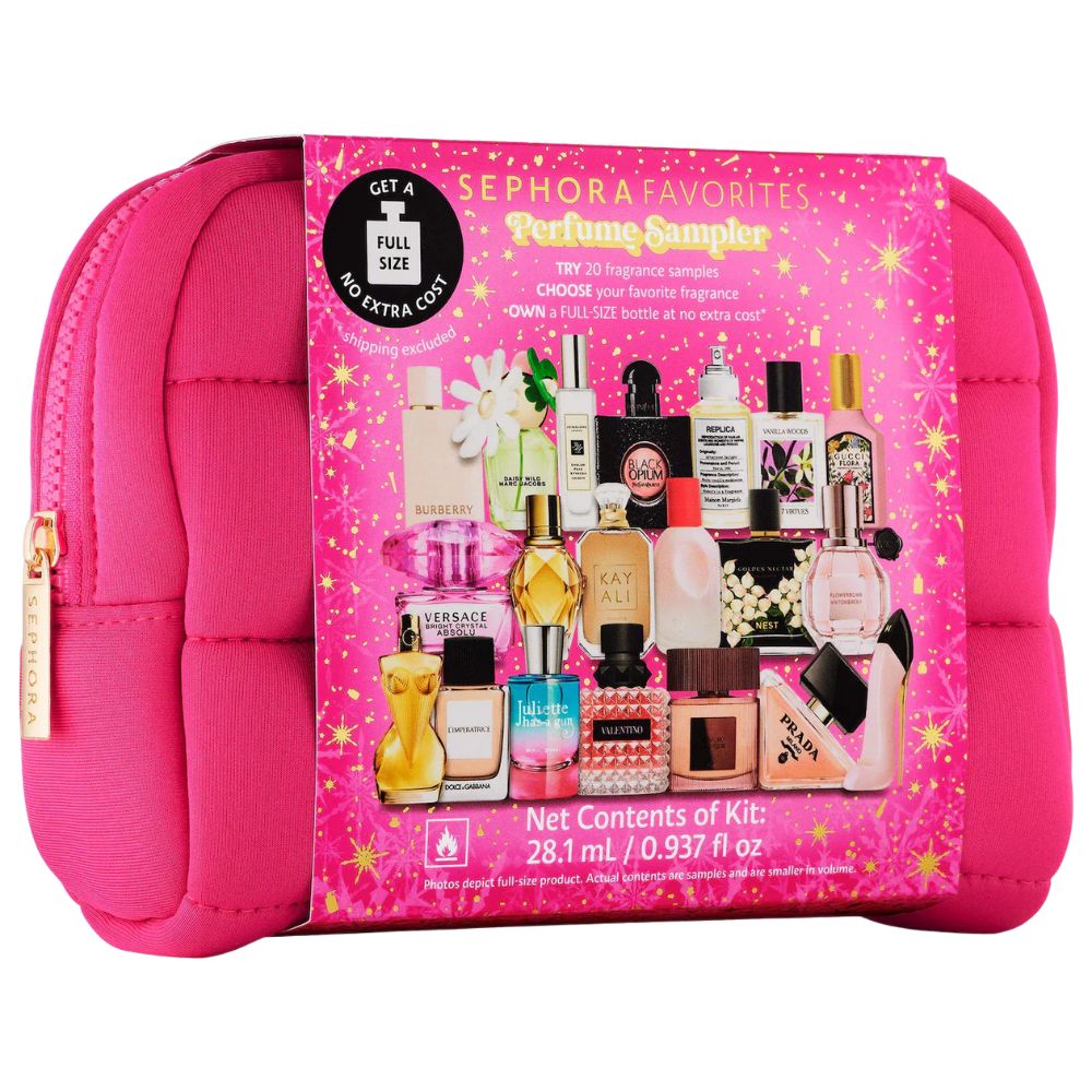 Carolina Herrera Good Girl Blush Eau De Parfum For Woman 30ml + Sephora Perfume Sampler Set 20 Und