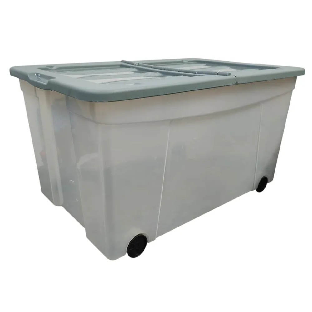 Alfa Hogar Caja Organizadora Con Ruedas 58Lt
