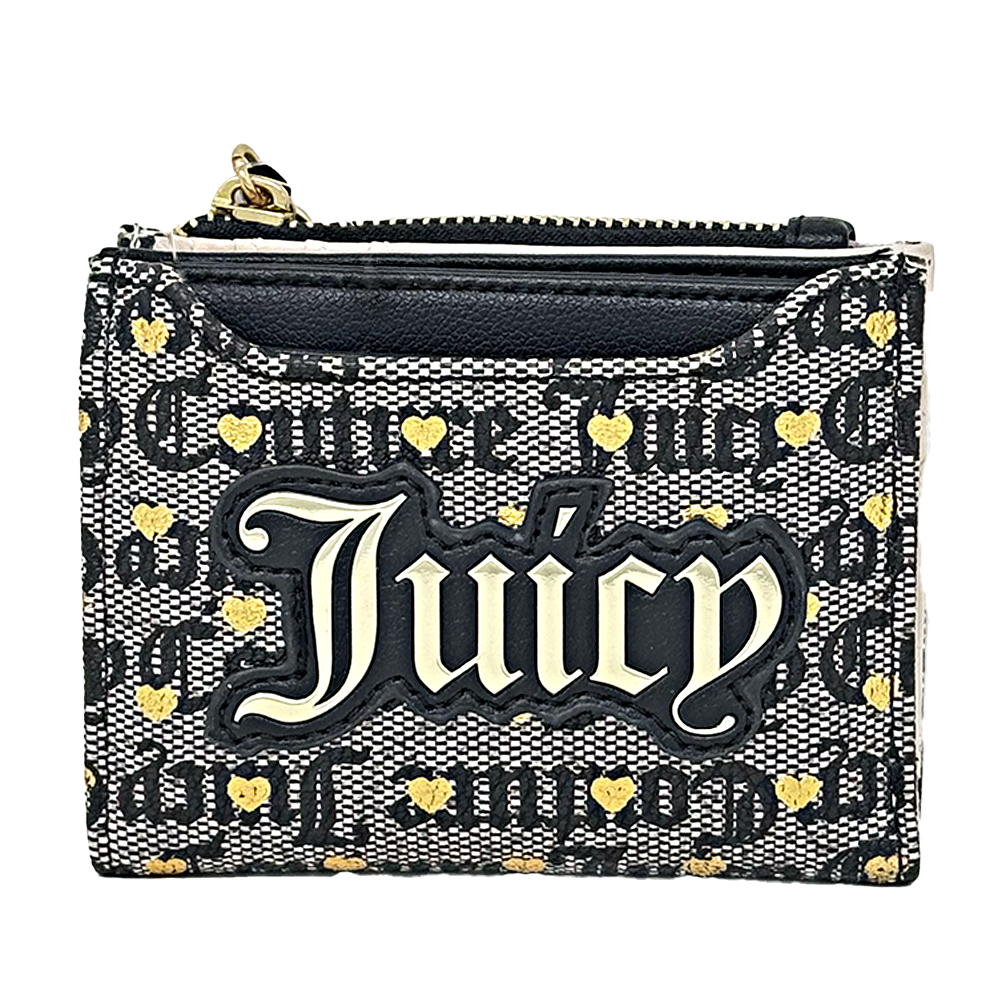 Juicy Couture Poker Face Bifold With Pullout Card Case